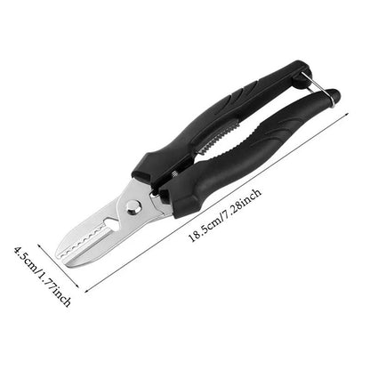 Multipurpose Stainless Steel Chestnut Scissors And Peeler 2