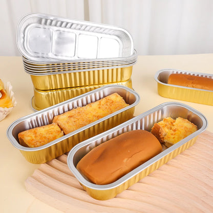Disposable Aluminum Foil Baking Tray, Air Fryer Grilling Tray Box, BBQ Pans Kitchen Accessories