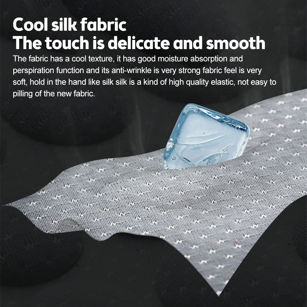 Summer Cool Car Cushion Universal Ice Silk Seat Cover Comfortable Seasonal Cushion 2