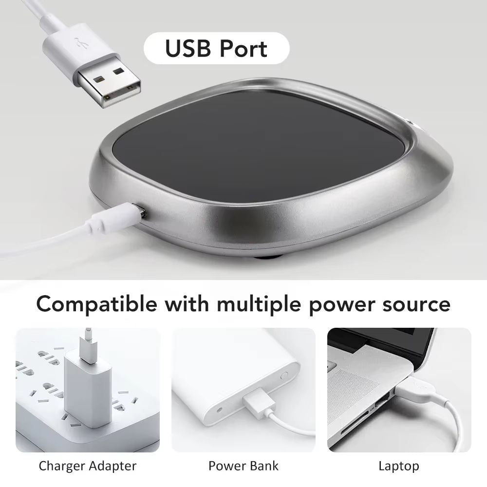 HotSip USB Electric Cup Warmer  Heating Coaster For Coffee Tea  Milk 4