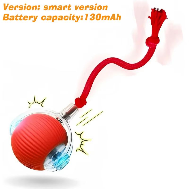 Smart Roll Play Cat Ball Toy USB Rechargeable Automatic Interactive For Cats 8
