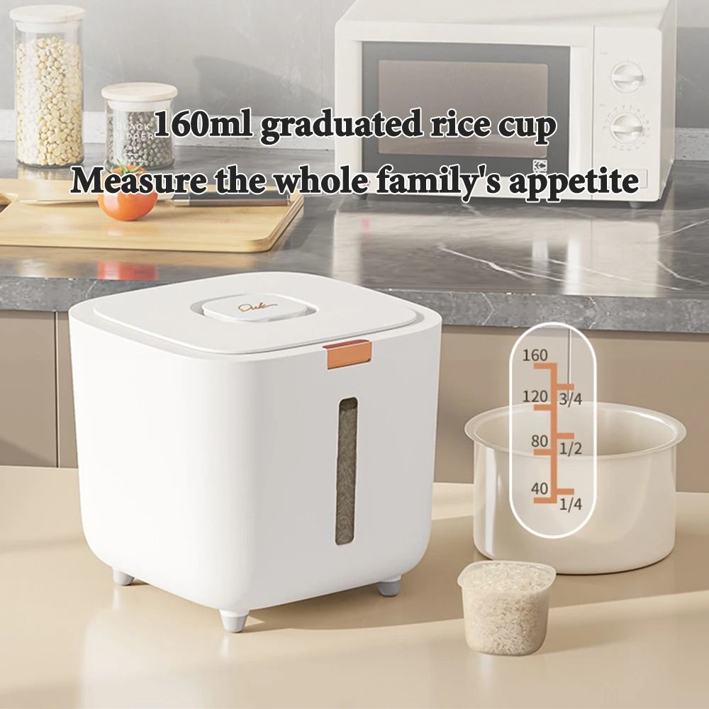 Insect Proof Moisture Proof Rice Box Grain Storage Container With Lid 4
