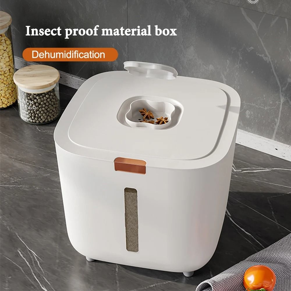 Insect Proof Moisture Proof Rice Box Grain Storage Container With Lid 5