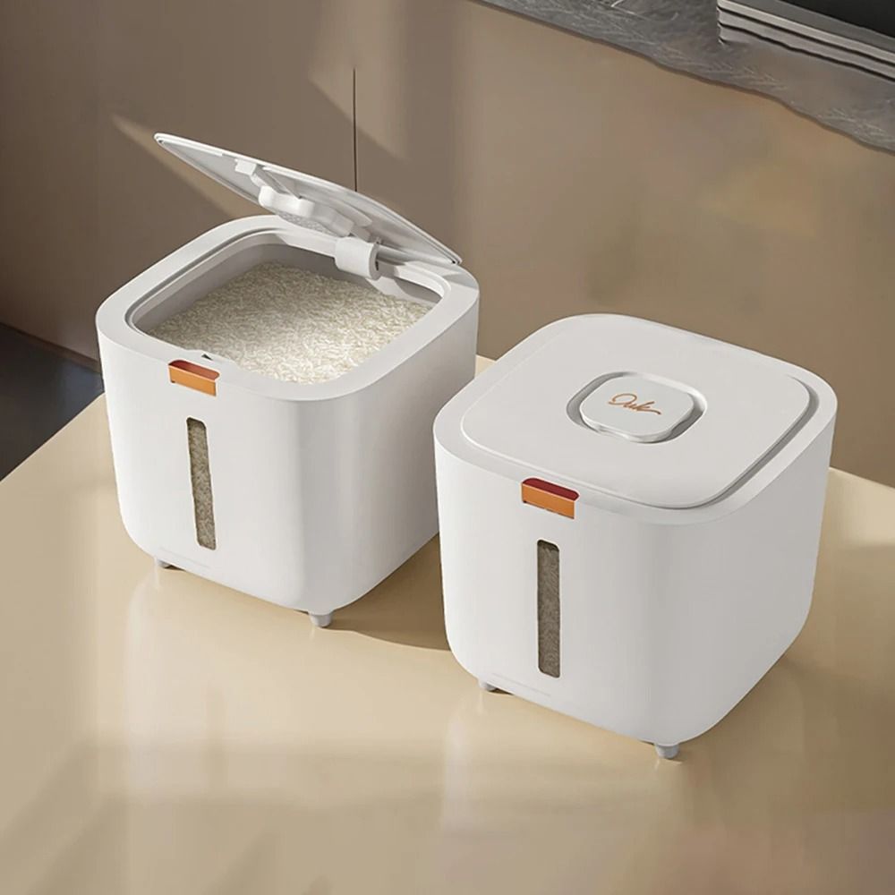 Insect Proof Moisture Proof Rice Box Grain Storage Container With Lid 6