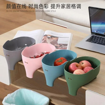 Elephant Shaped Sink Strainer And Leftover Drain Basket 1