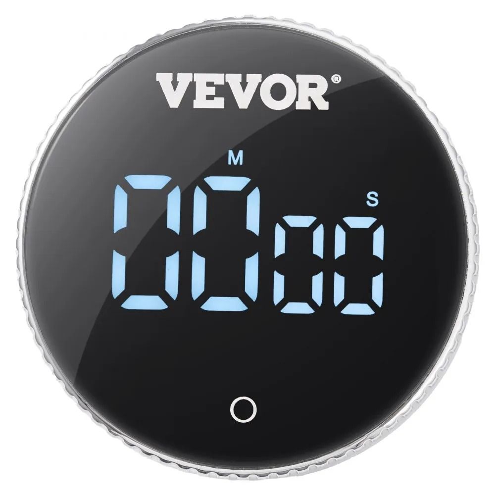 Magnetic Countdown Countup Timer Digital Kitchen Timer Large LED Display High Volume Levels Lightin 7