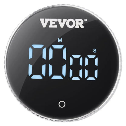 Magnetic Countdown Countup Timer Digital Kitchen Timer Large LED Display High Volume Levels Lightin 7