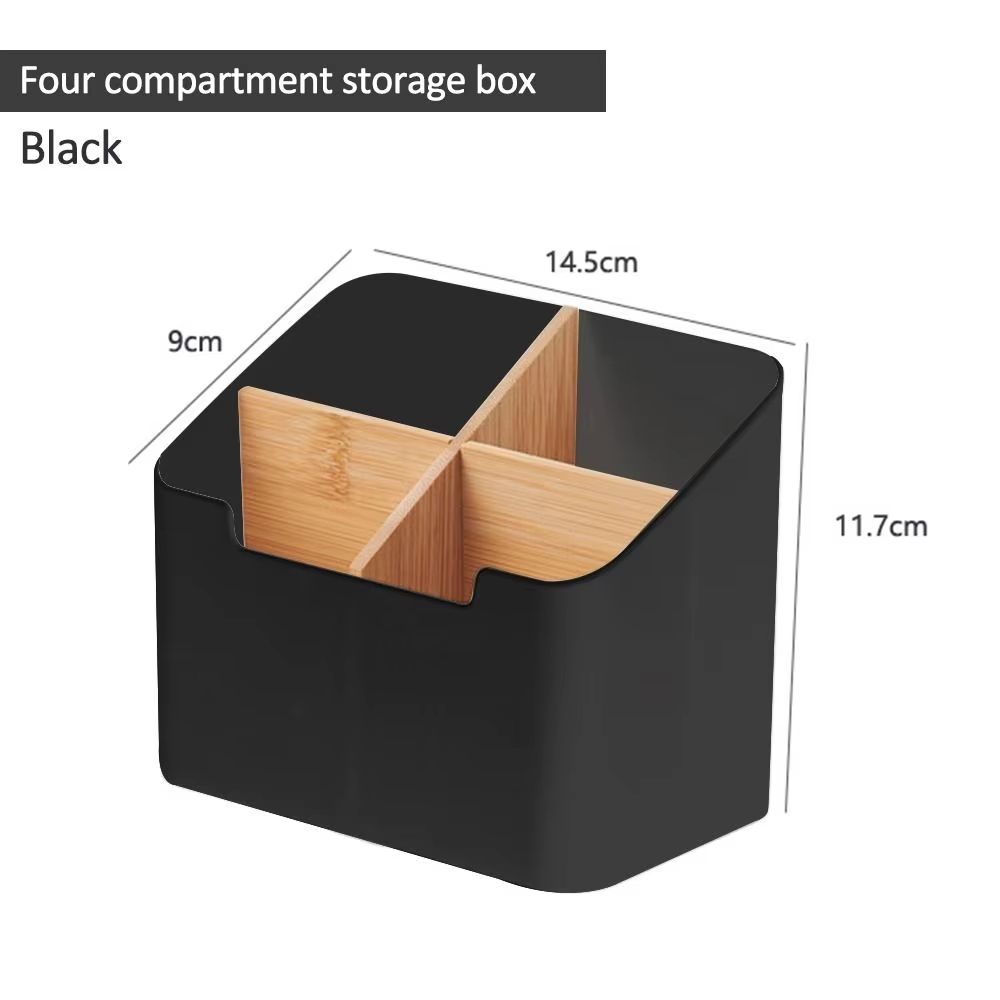 DeskMaster TV Remote Holder Organizer Box For Remote Controls  Desktop Storage 9