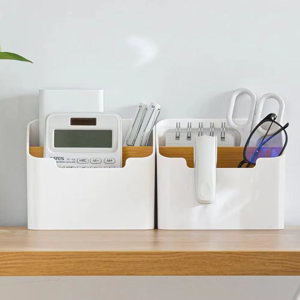 DeskMaster TV Remote Holder Organizer Box For Remote Controls  Desktop Storage 4