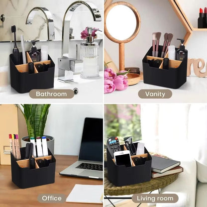 DeskMaster TV Remote Holder Organizer Box For Remote Controls  Desktop Storage 5