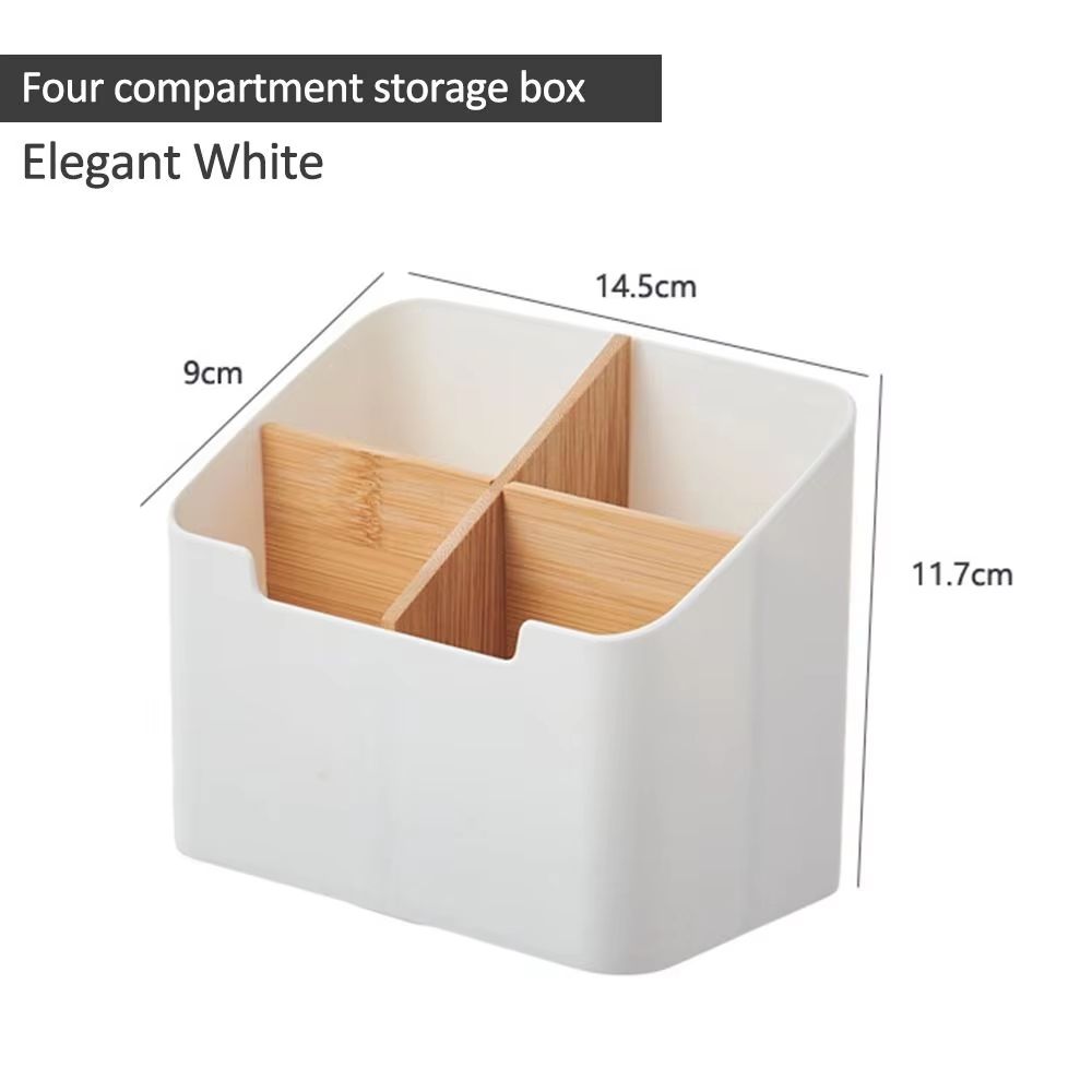 DeskMaster TV Remote Holder Organizer Box For Remote Controls  Desktop Storage 8