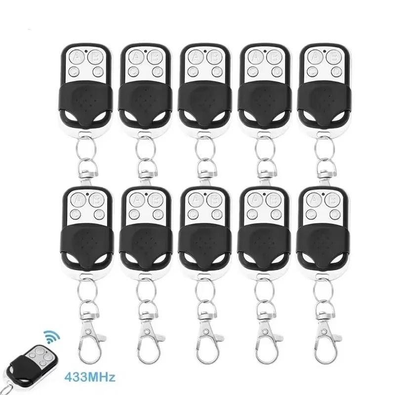 433MHz Universal Garage Remote Control 4 Button Duplicator 8