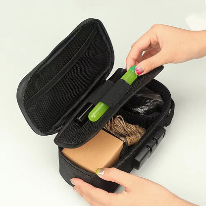 SecureLock Large Capacity Tobacco Pouch With Lock And Activated Carbon Deodorant 4