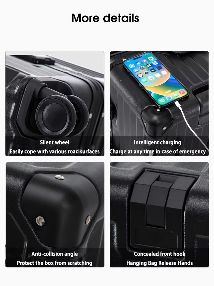 Hard Shell Carry On Suitcase Rolling Travel Luggage With Spinner Wheels 20 24 26 28 30 Inch Large C 2