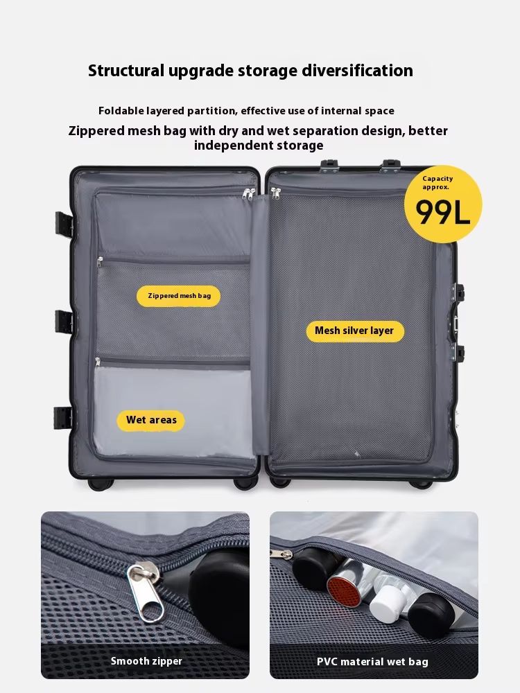 Hard Shell Carry On Suitcase Rolling Travel Luggage With Spinner Wheels 20 24 26 28 30 Inch Large C 3