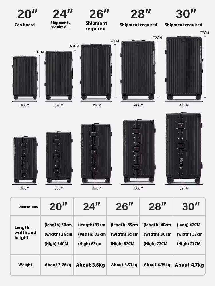 Hard Shell Carry On Suitcase Rolling Travel Luggage With Spinner Wheels 20 24 26 28 30 Inch Large C 4