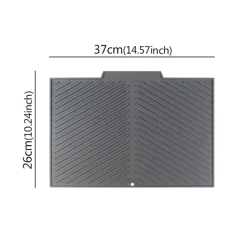 Silicone Mat Accessories, Kitchen Decoration, Bar Sink Drain, Food Utensil Mat, Three Models, Bar Insulation Mat