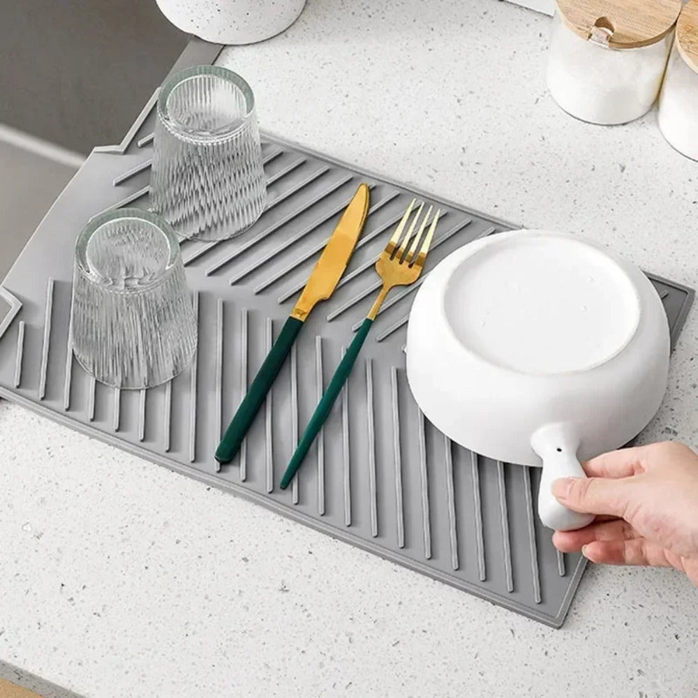 Silicone Mat Accessories, Kitchen Decoration, Bar Sink Drain, Food Utensil Mat, Three Models, Bar Insulation Mat