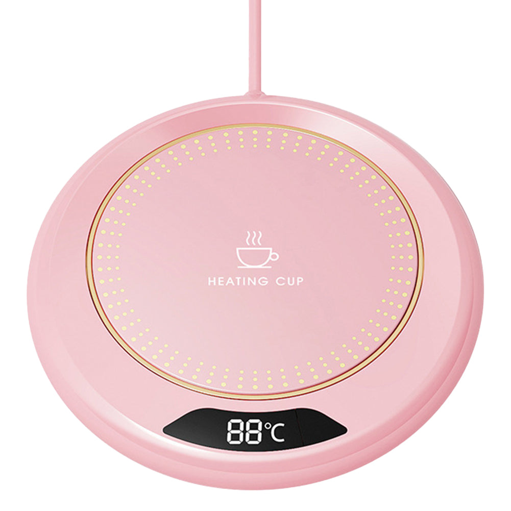 USB Heating Coaster Thermostatic Warmer Speed Adjustment Coffee Mug Milk Tea Water Cup 7