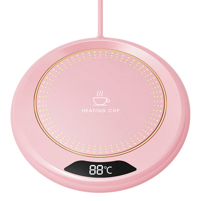 USB Heating Coaster Thermostatic Warmer Speed Adjustment Coffee Mug Milk Tea Water Cup 7