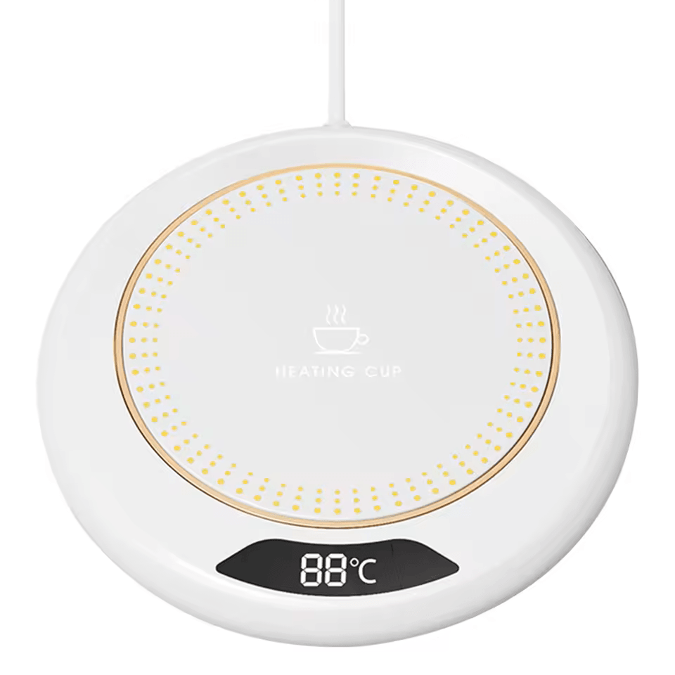 USB Heating Coaster Thermostatic Warmer Speed Adjustment Coffee Mug Milk Tea Water Cup 8