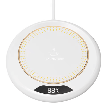 USB Heating Coaster Thermostatic Warmer Speed Adjustment Coffee Mug Milk Tea Water Cup 8