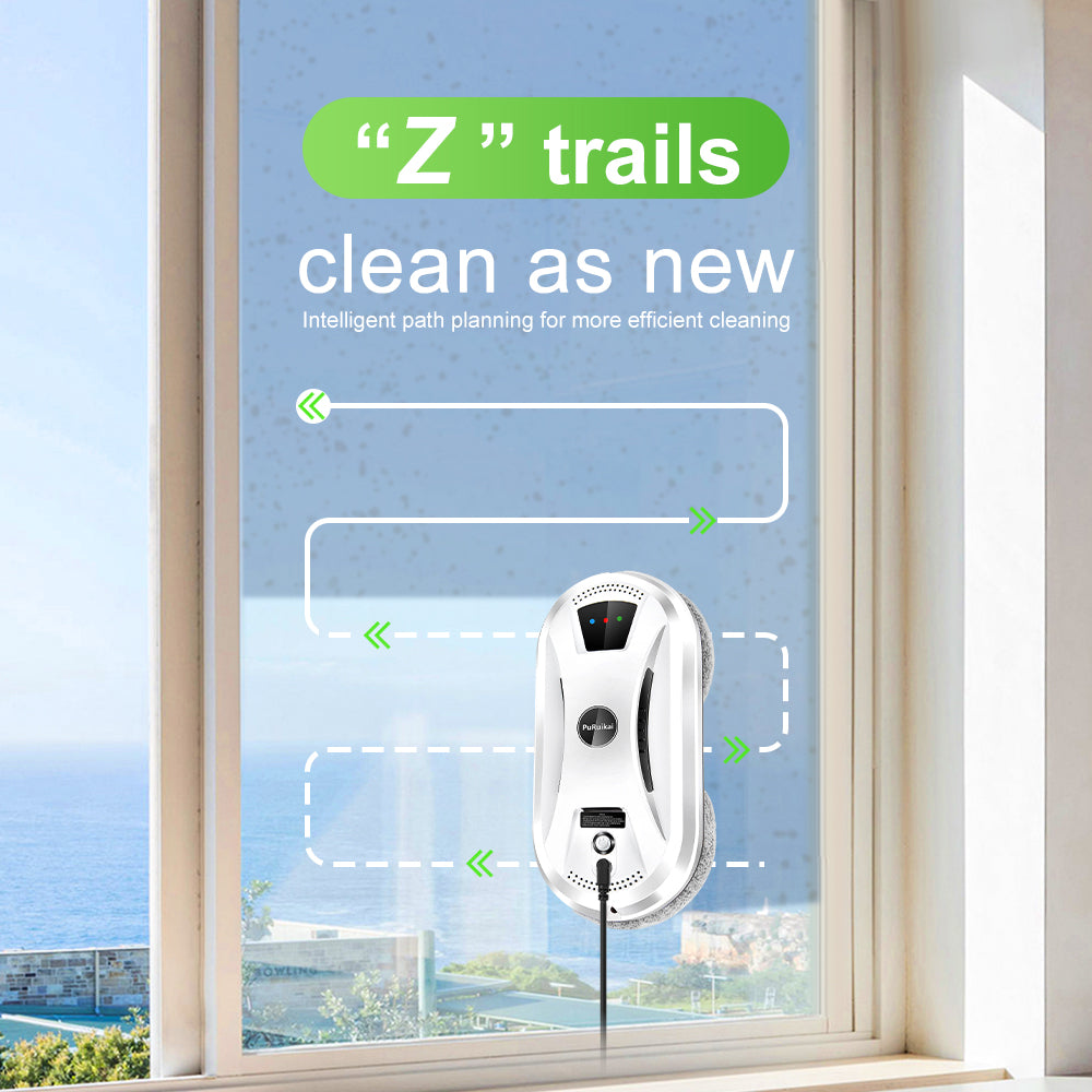Ultra Thin Window Cleaning Robot Electric Glass Robot Vacuum Remote Control Home Cleaner 4