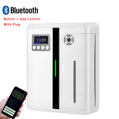 Wall Mounted Aroma Diffuser, Scent Machine for Hotel, Large Area Home Fragrance with Fan