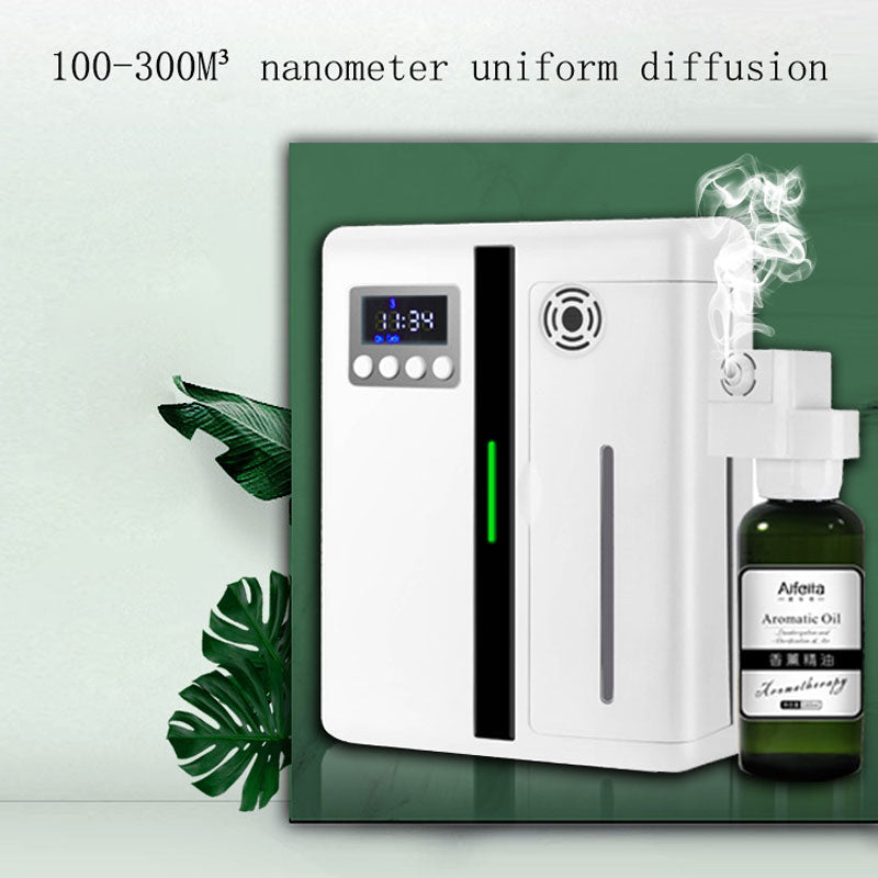 Wall Mounted Aroma Diffuser, Scent Machine for Hotel, Large Area Home Fragrance with Fan