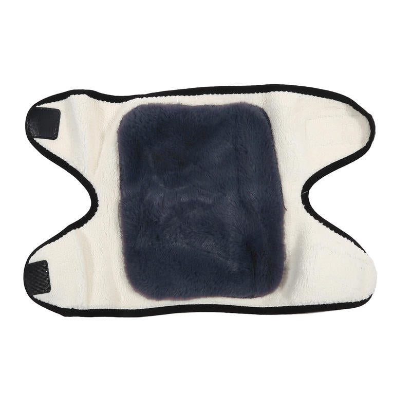 Rabbit Fur Knee Pads, Winter Warm Leg Warmers, Arthritis Support Kneepad for Men, Women, and Elderly Comfort Protection