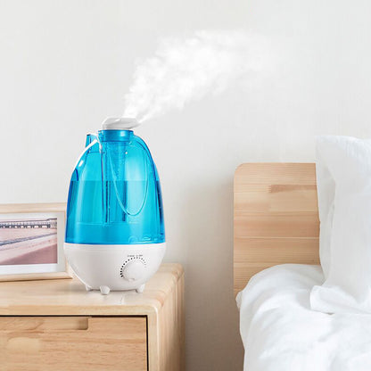Ultrasonic Air Humidifier Double Sprayers Big Mist Volume Fog Mist Maker Essential Oil Diffuser Hom 4