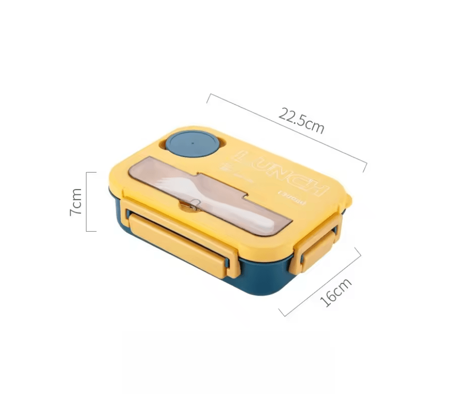 Portable Premium 1300ML Kids  Office Bento Lunch Box With Utensils 5