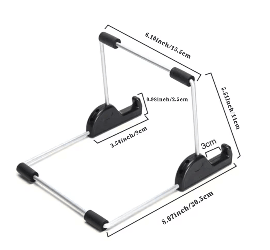 FlexiHold Adjustable Tablet Stand For Desk And Kitchen 2