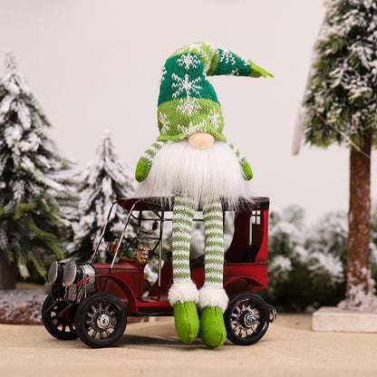Christmas Decoration Home LED Faceless Doll Elf Gnome With Lights Navidad Children New Year Gift 10