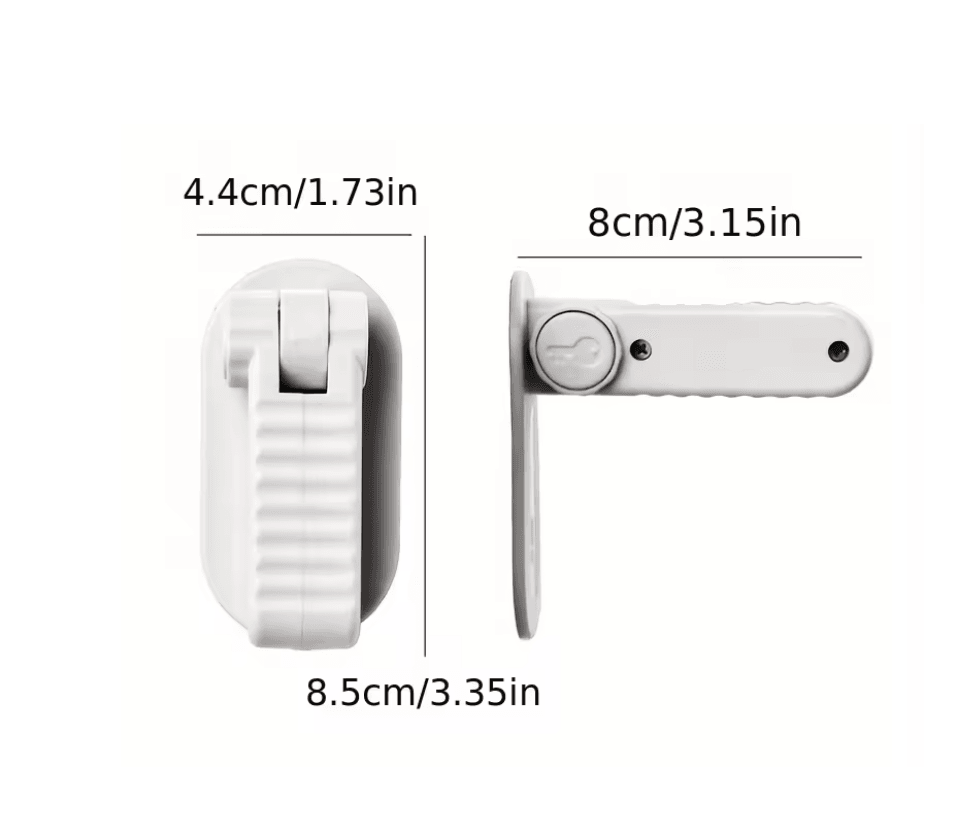 SafeLock Easy Install Fridge And Freezer Door Lock No Drill Design For Home And Bedroom 2