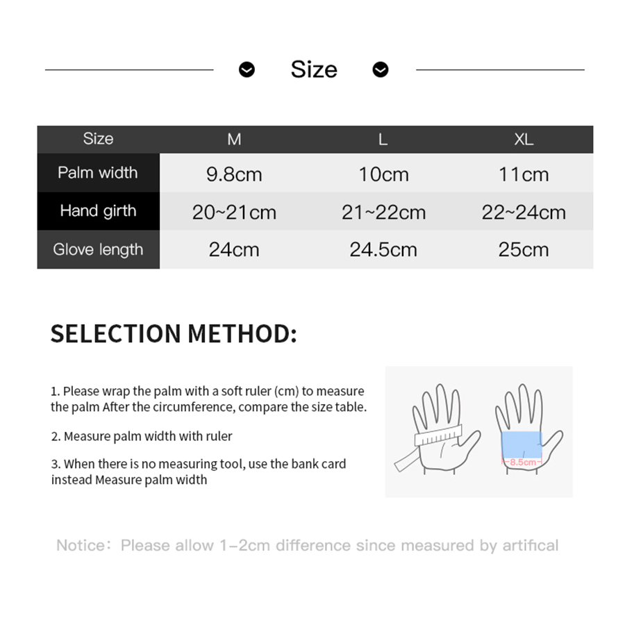 Winter Outdoor Sports Gloves, Warm Touch Screen Running Glove, Gym Fitness Full Finger Gloves for Women Men
