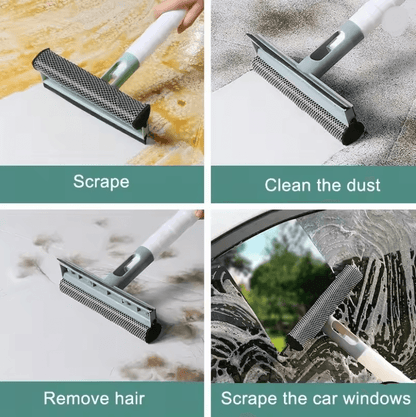 ClearShine 3 In 1 Window Cleaning Brush And Glass Wiper With Spray Function 3