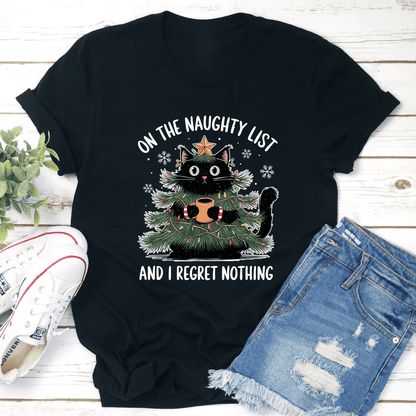 On The Naughty List Tee 3