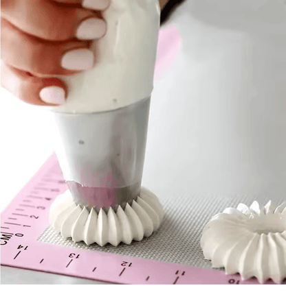 BloomCraft Large Stainless Steel Cake Decorating Nozzle Set for Stunning Floral Designs