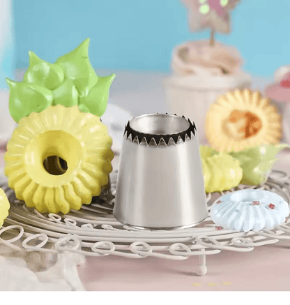 BloomCraft Large Stainless Steel Cake Decorating Nozzle Set For Stunning Floral Designs 3