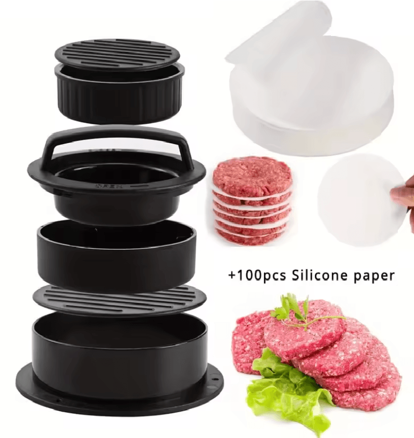 PattyPro Non Stick Hamburger Press And Burger Maker Mold For Perfect Patties 1