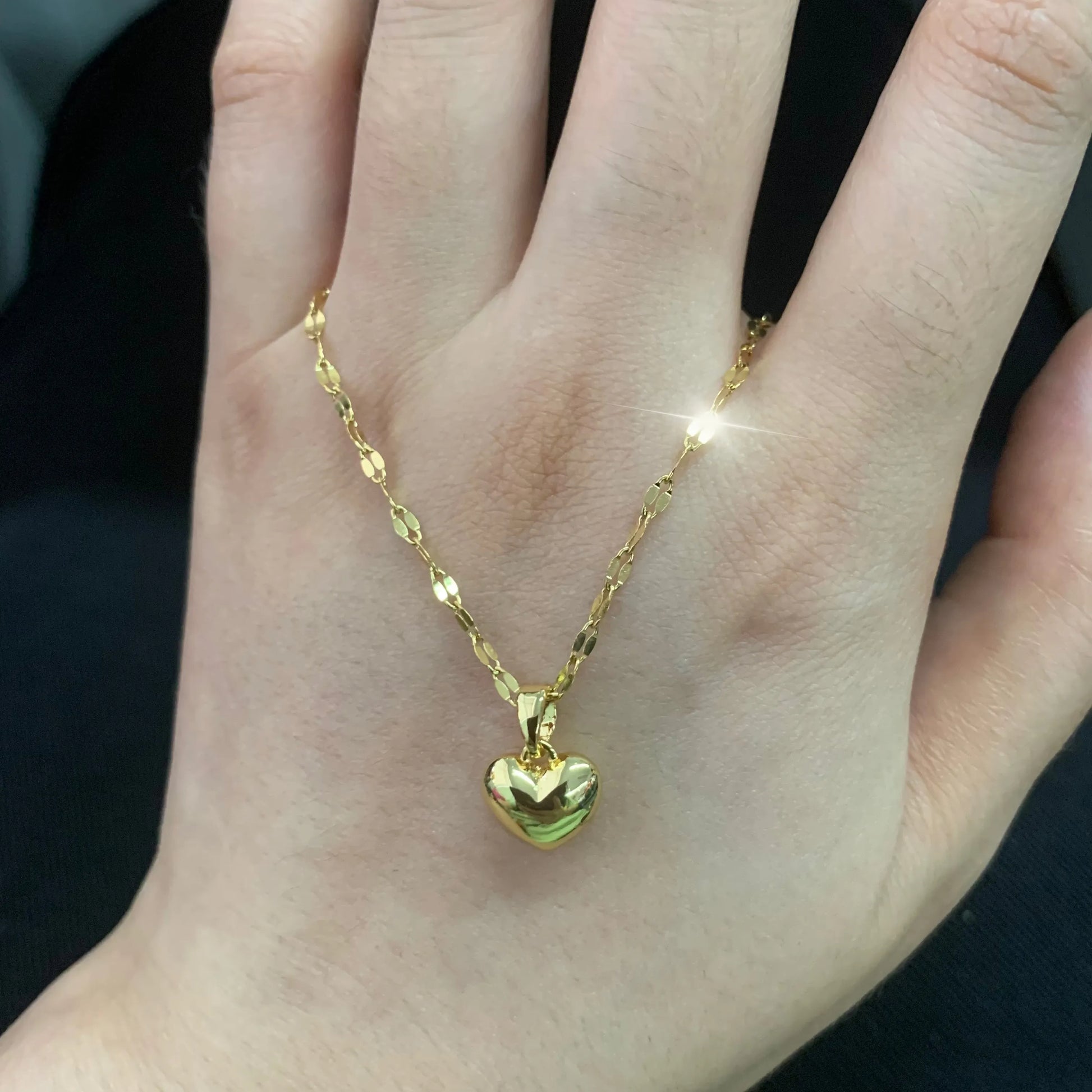 New Trendy Lip Chain, Stainless Steel Love Heart, Pendant Necklace Jewelry, Necklace For Women, Free Shipping