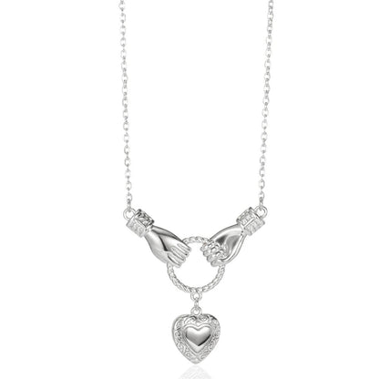 New Trendy Lip Chain, Stainless Steel Love Heart, Pendant Necklace Jewelry, Necklace For Women, Free Shipping
