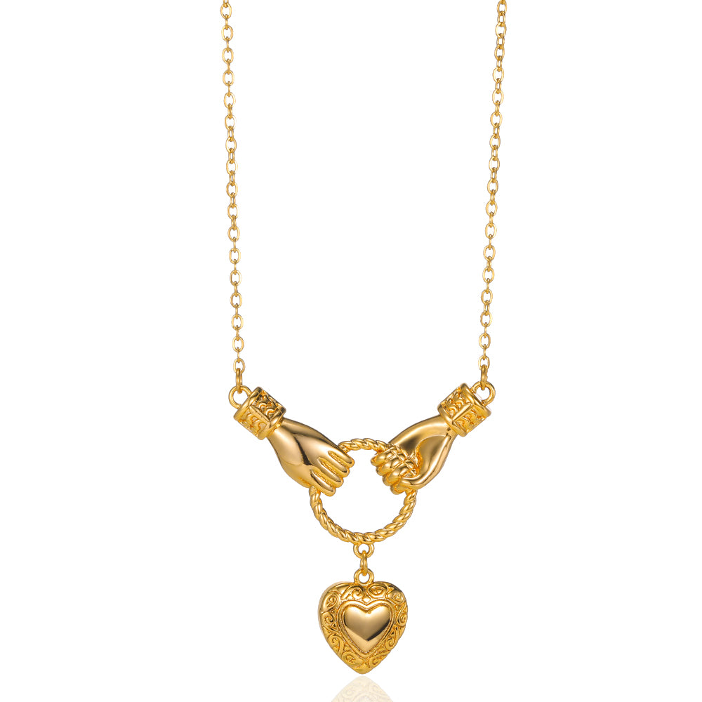 New Trendy Lip Chain, Stainless Steel Love Heart, Pendant Necklace Jewelry, Necklace For Women, Free Shipping