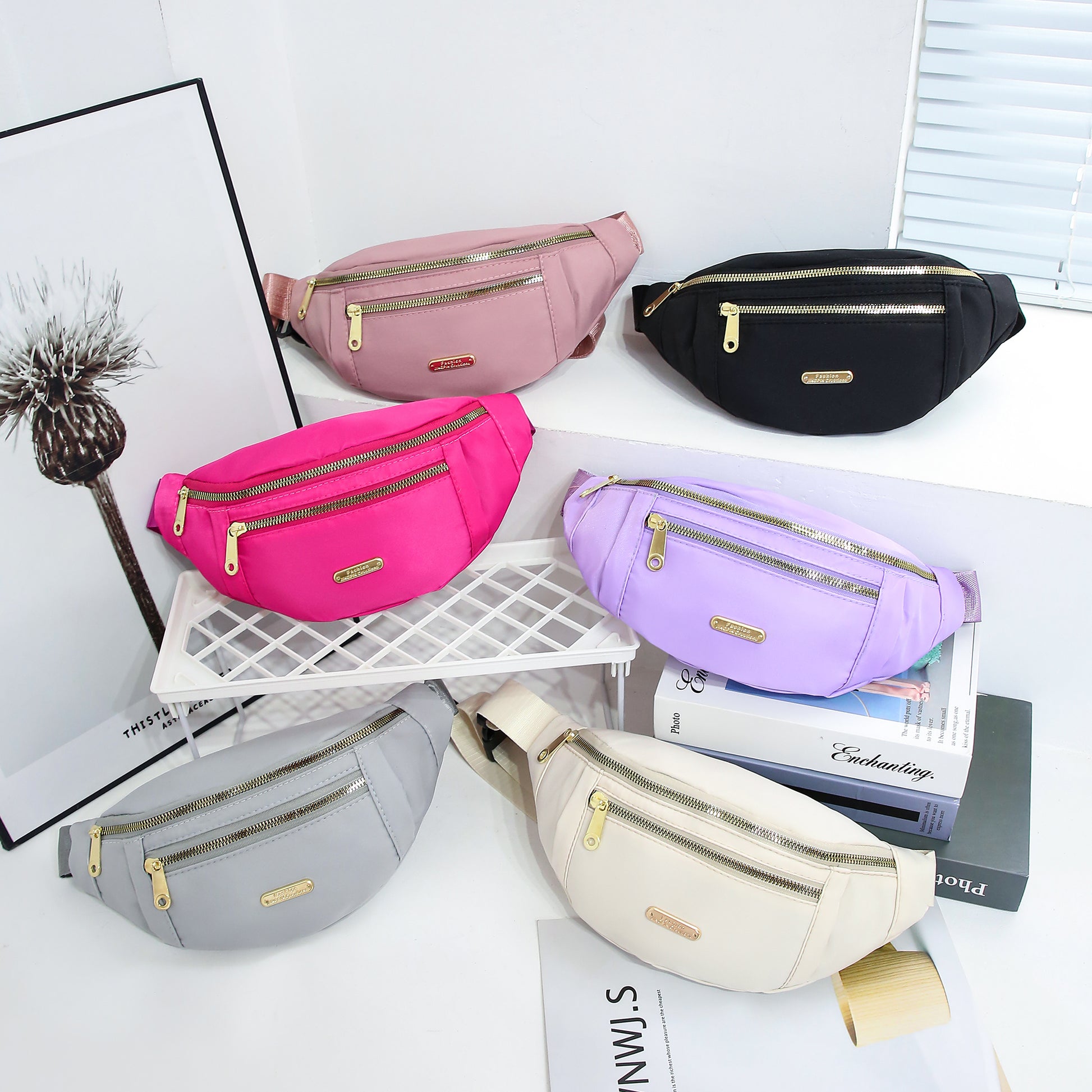 MultiLayer Fanny Pack Phone Women Sports Waist Bag Essentials During Outdoor Activities Crossbody P 1