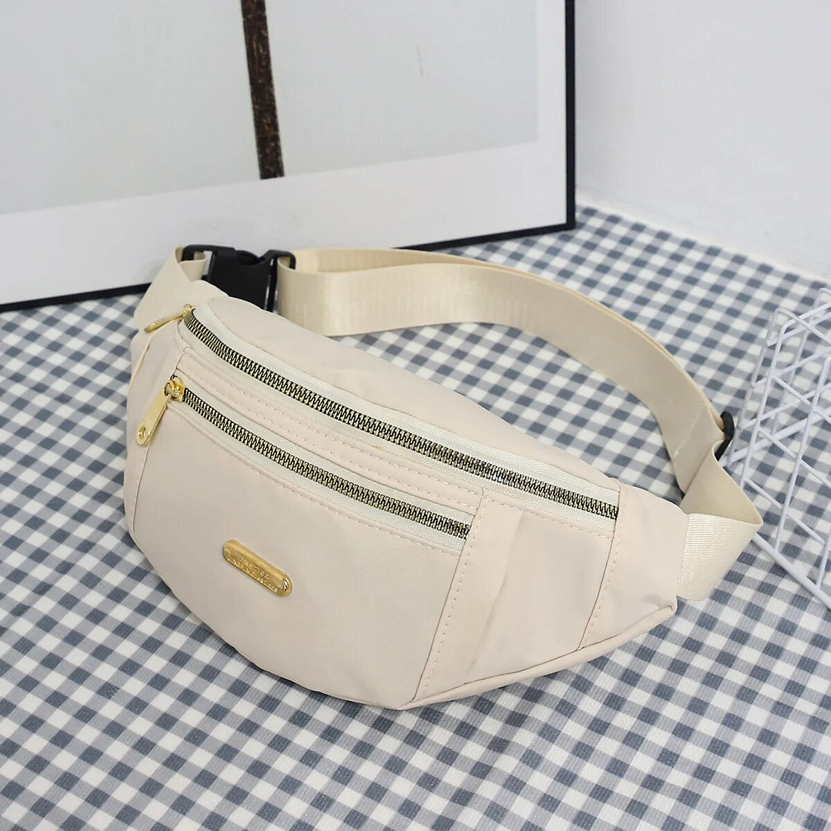 MultiLayer Fanny Pack Phone Women Sports Waist Bag Essentials During Outdoor Activities Crossbody P 4