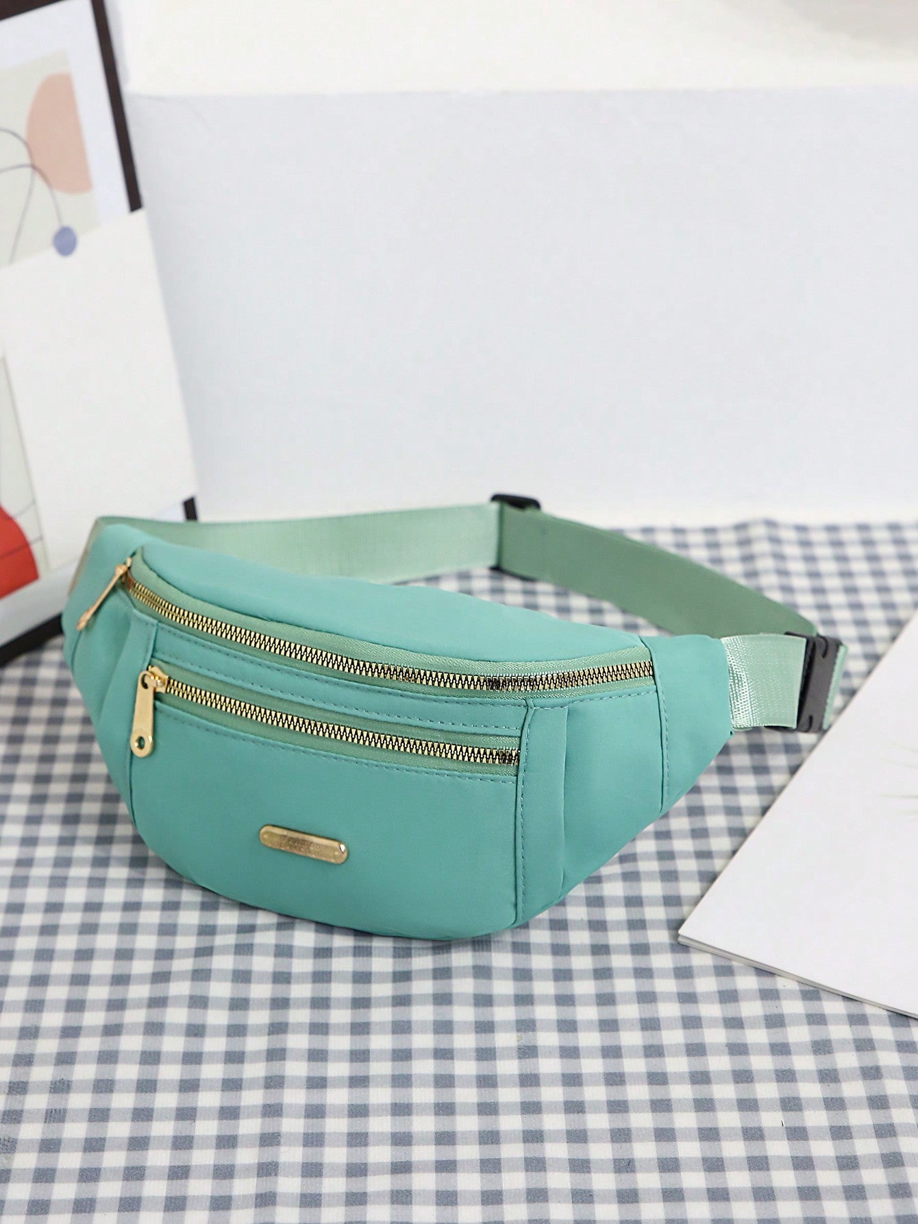 MultiLayer Fanny Pack Phone Women Sports Waist Bag Essentials During Outdoor Activities Crossbody P 7