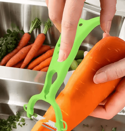 DualEdge Stainless Steel Vegetable And Fruit Peeler For Effortless Precision Prep 2