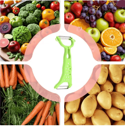 DualEdge Stainless Steel Vegetable And Fruit Peeler For Effortless Precision Prep 3