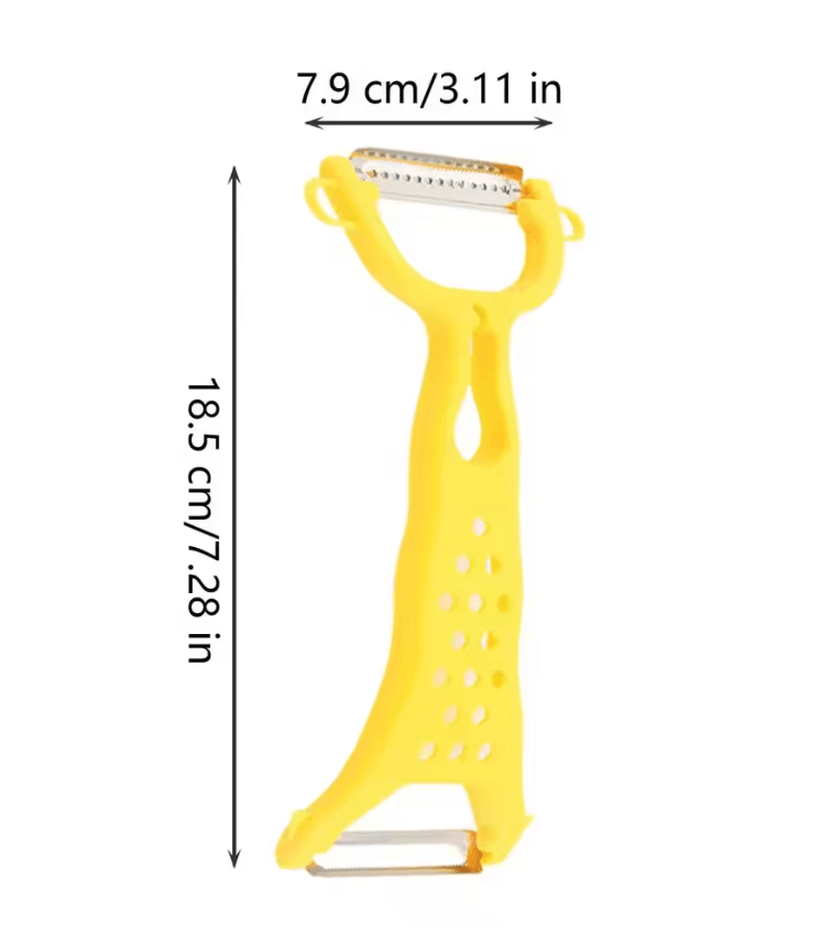 DualEdge Stainless Steel Vegetable And Fruit Peeler For Effortless Precision Prep 7